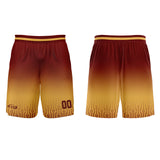 Custom Brown Gradient Basketball Jersey Uniform Suit Printed Your Logo Name Number