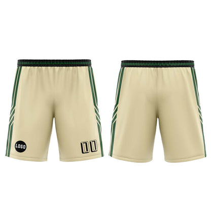 Custom Khaki Basketball Jersey Uniform Suit Printed Your Logo Name Number