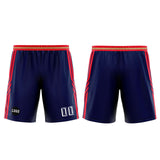 Custom Navy Blue Basketball Jersey Uniform Suit Printed Your Logo Name Number