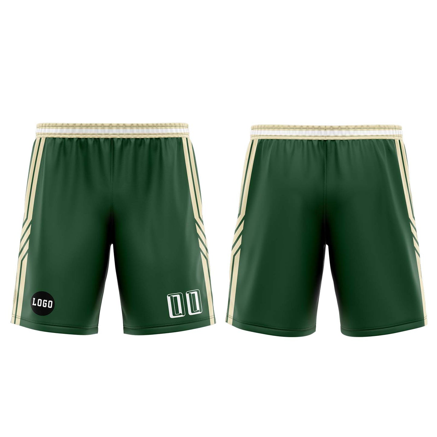 Custom Forest Green Basketball Jersey Uniform Suit Printed Your Logo Name Number