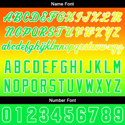 Custom Gradient Hoodie For Man Woman Girl Boy Print Your Logo Name Number Orange Yellow Green