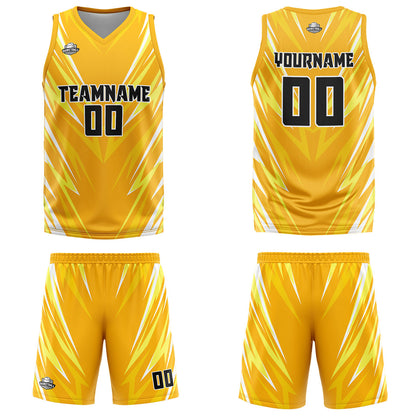 Custom Orange Basketball Jersey Uniform Suit Printed Your Logo Name Number