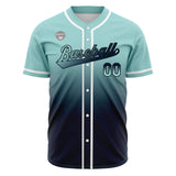 Custom Gradient Baseball Jerseys Personalized Name Number Logo