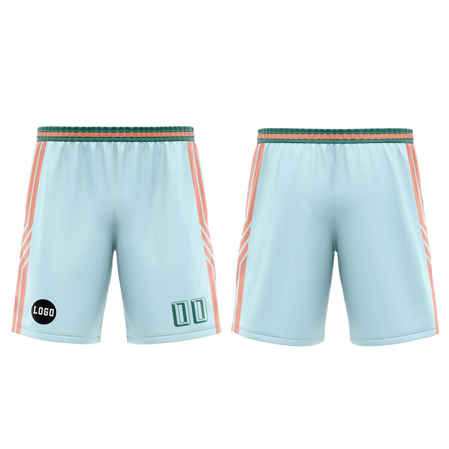 Custom Tiffany Blue Basketball Jersey Uniform Suit Printed Your Logo Name Number