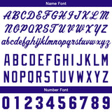 Custom Full Print Design  Baseball Jersey Purple
