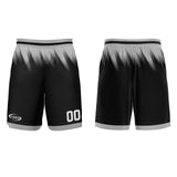 Custom Black Gray White Basketball Jersey Uniform Suit Printed Your Logo Name Number