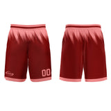 Custom Red Pink Basketball Jersey Uniform Suit Printed Your Logo Name Number