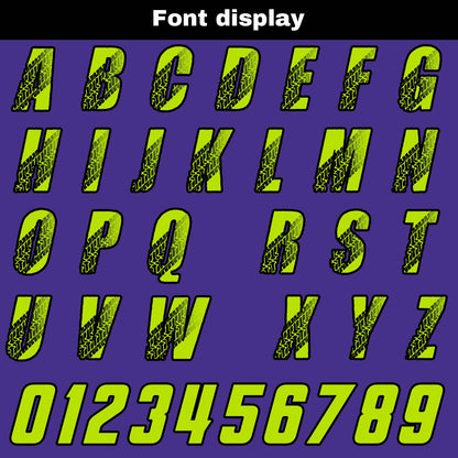 Custom Purple Green Basketball Jersey Uniform Suit Printed Your Logo Name Number