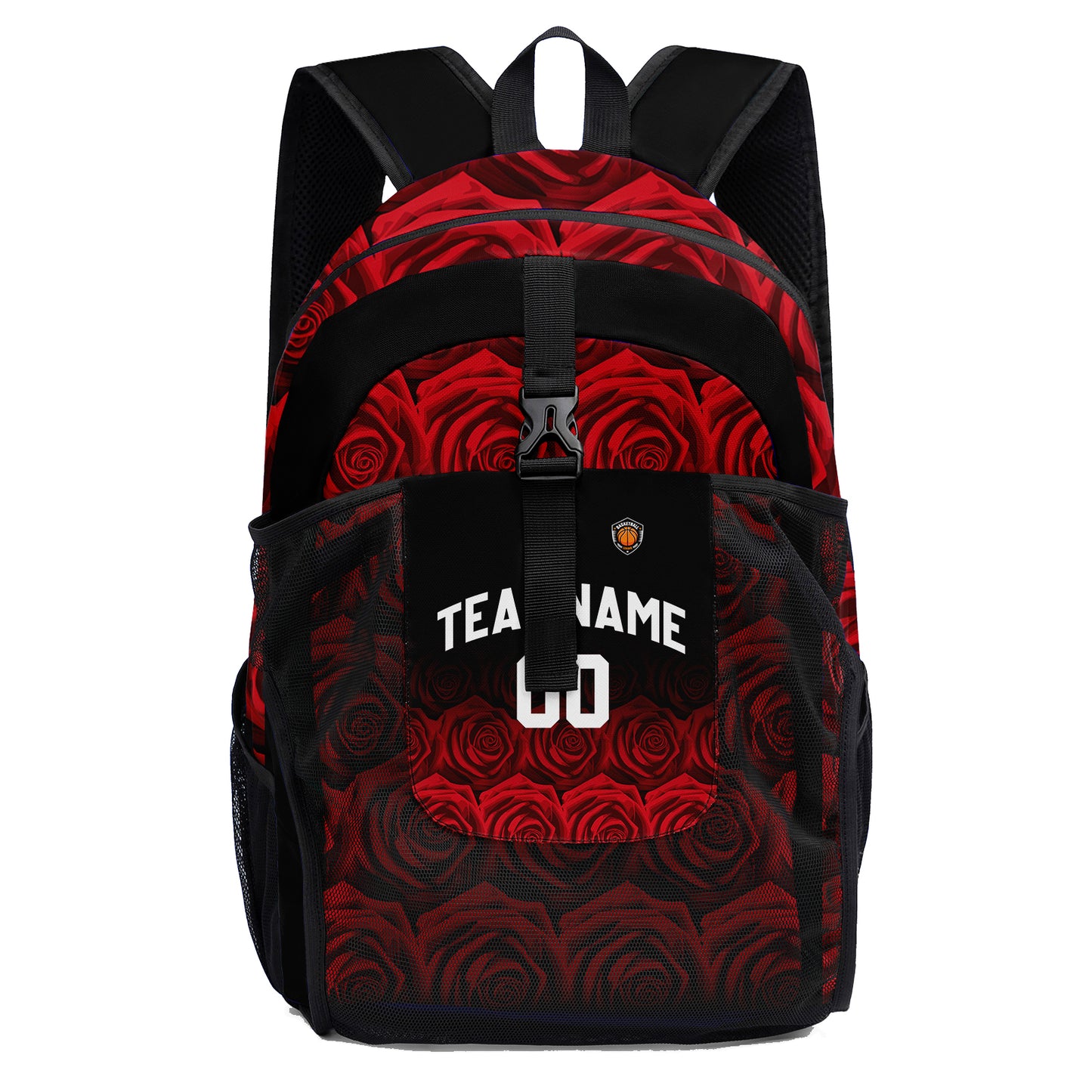 Customize Sports Backpacks Featuring Personalized Names, Numbers and Logos Red