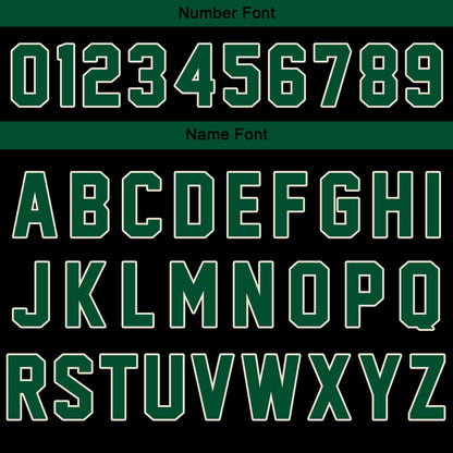 Custom Varsity Jacket Letterman jacket for Men, Women and Youth Green Black
