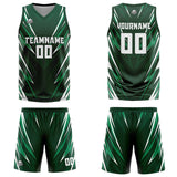 Custom Drak Green Basketball Jersey Uniform Suit Printed Your Logo Name Number