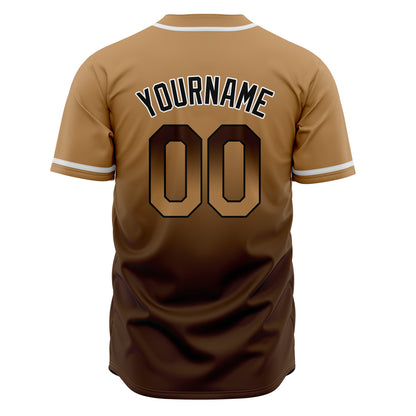 Custom Gradient Baseball Jerseys Personalized Name Number Logo