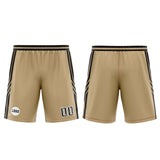 Custom Gold Basketball Jersey Uniform Suit Printed Your Logo Name Number