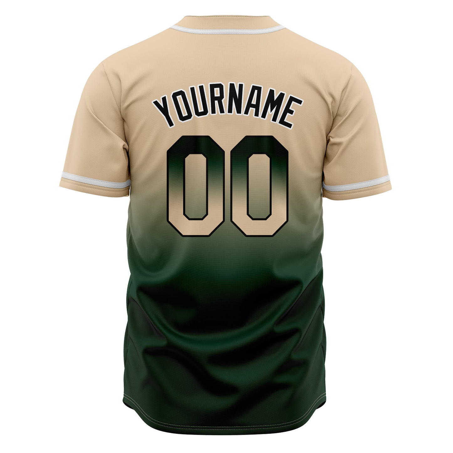 Custom Gradient Baseball Jerseys Personalized Name Number Logo