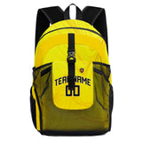 Customize Sports Backpacks Featuring Personalized Names, Numbers and Logos Yellow