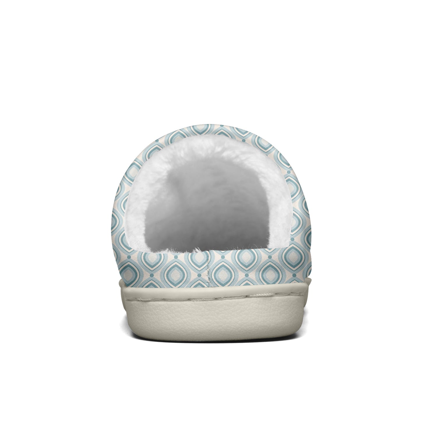 Custom Your Own Personalized Cotton Slippers for Dog Cat Lover Add Any Text Photoes Grayish blue