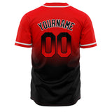 Custom Gradient Baseball Jerseys Personalized Name Number Logo