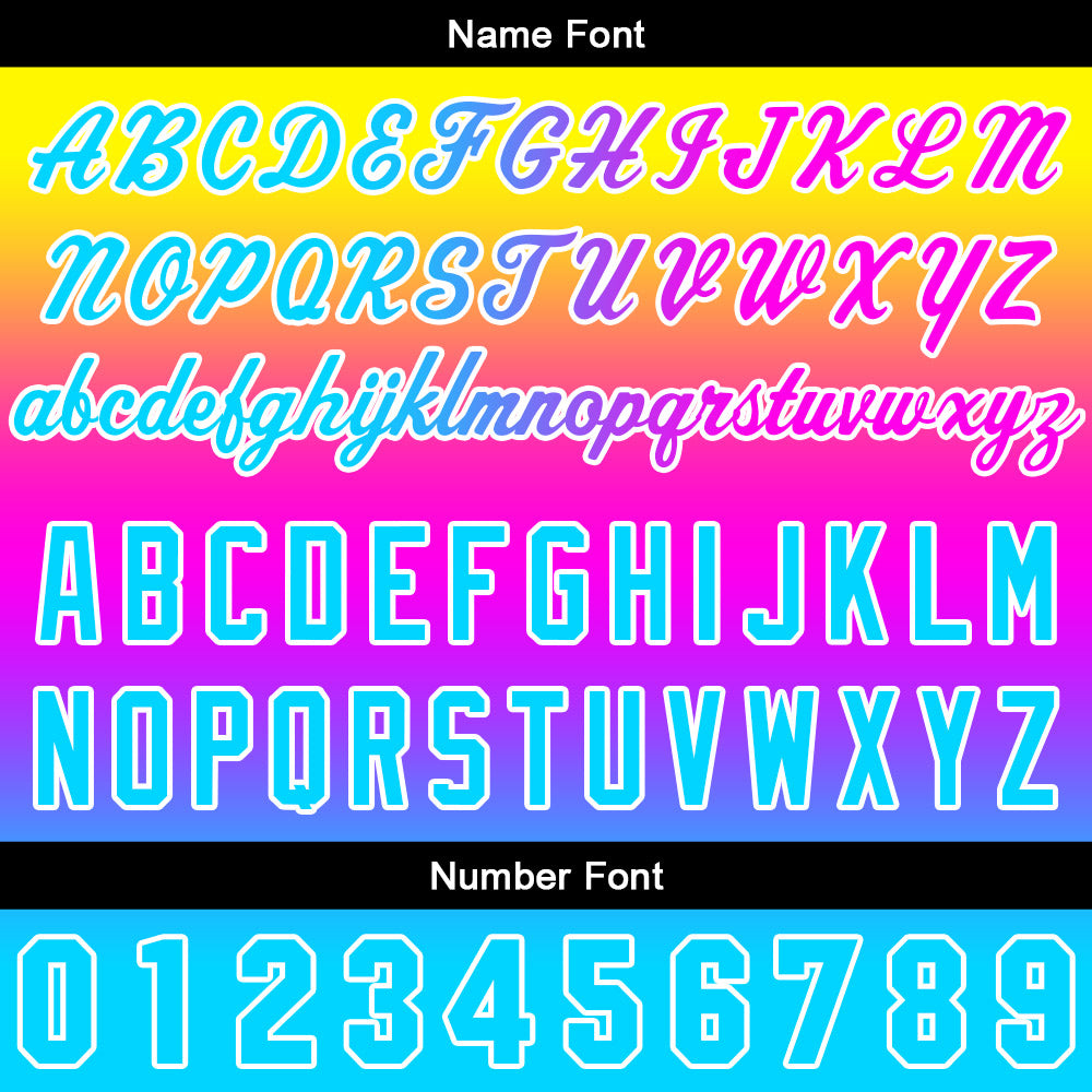 Custom Gradient Hoodie For Man Woman Girl Boy Print Your Logo Name Number Gelblich Lila Blau