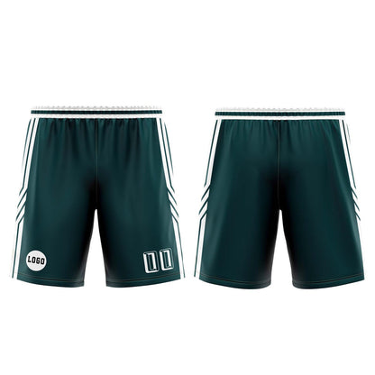 Custom Green Basketball Jersey Uniform Suit Printed Your Logo Name Number