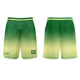 Custom Yellow Green Gradient Basketball Jersey Uniform Suit Printed Your Logo Name Number