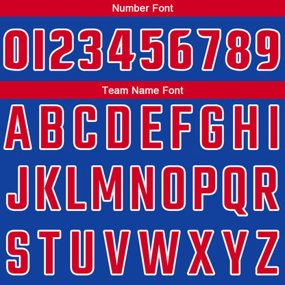 Custom Stitched Basketball Jersey for Men, Women And Kids Royal-Red-White