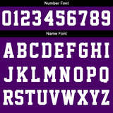 Custom Purple Black  Sweatshirt Hoodie For Men Women Girl Boy Print Your Logo Name Number