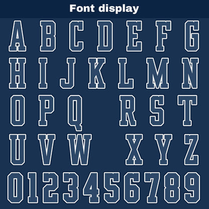Custom Navy Basketball Jersey Uniform Suit Printed Your Logo Name Number