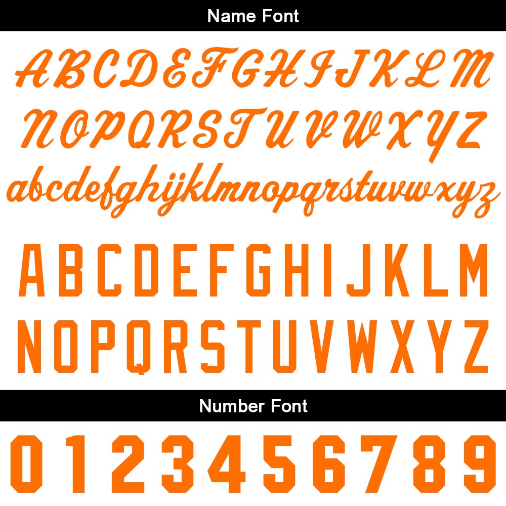 Custom Gradient Hoodie For Man Woman Girl Boy Print Your Logo Name Number White Orange
