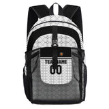 Customize Gray Sports Backpacks Featuring Personalized Names, Numbers and Logos