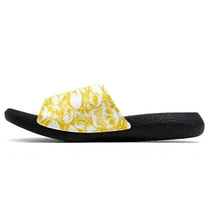 Customized Basketball Slippers With Added Patterns, Name Number Logo