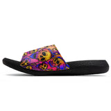 Customized Basketball Slippers With Added Patterns, Name Number Logo