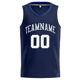 Custom Stitched Basketball Jersey for Men, Women And Kids Navy-White-Royal