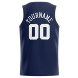 Custom Stitched Basketball Jersey for Men, Women And Kids Navy-White-Royal