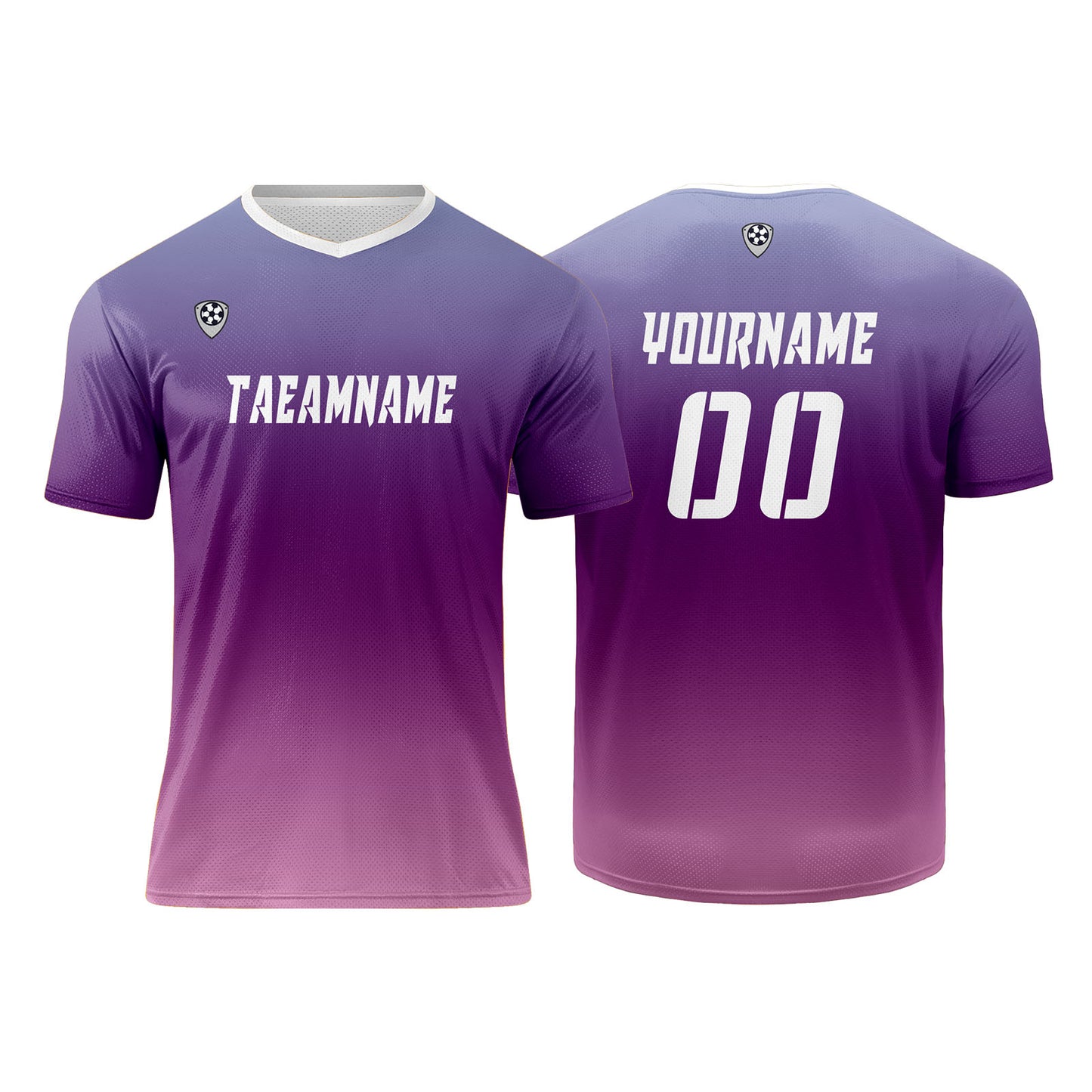 Custom Blue Purple Pink Uniform Jersey Kids Adults Personalized Set Jersey Shirt