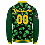 Custom Varsity Jacket Letterman jacket for Men, Women and Youth Green