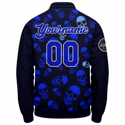 Custom Varsity Jacket Letterman jacket for Men, Women and Youth Royal
