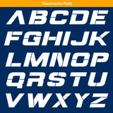 Custom Navy Orange Hooded T-Shirt Short Sleeve Hoodies for Men Women Shirts with Hoods Printed Name Logo