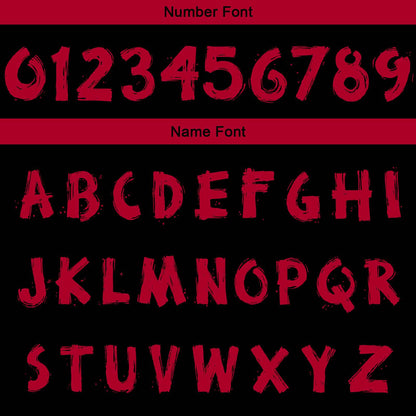 Custom Fluid Red Basketball Jersey Uniform Suit Printed Your Logo Name Number