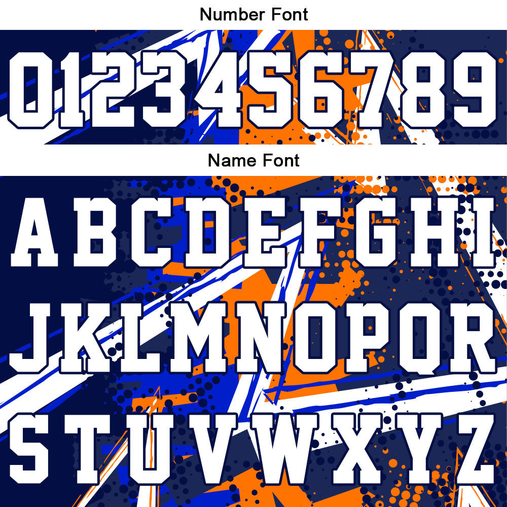 Custom Navy Royal Orange Short Sleeve Hoodies for Men Women Shirts with Hoods Printed Name Logo