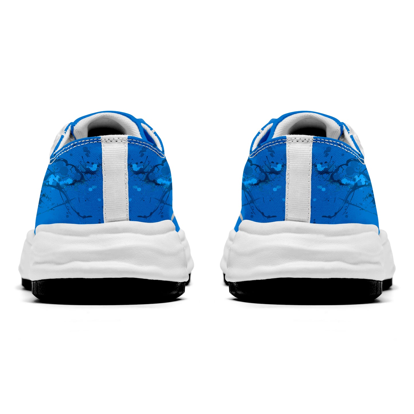 Mid-Top Canvas Shoes - Dinosaur Prints Transforming Each Step