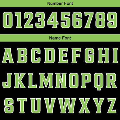 Custom Black Dark Green Reversible Basketball Suit for Adults and Kids Personalized Jersey