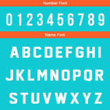 Custom White Cyan Reversible Basketball Jersey Uniform Suit Printed Your Logo Name Number