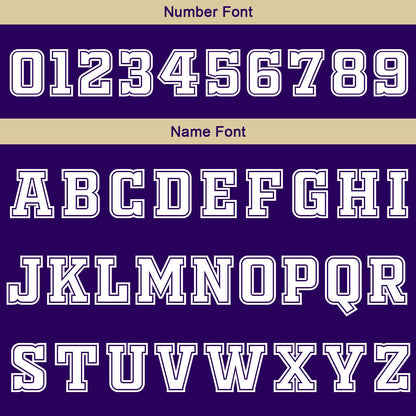 Custom Purple White Cream Reversible Basketball Suit for Adults and Kids Personalized Jersey