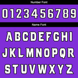 Custom Violet White Reversible Basketball Jersey Uniform Suit Printed Your Logo Name Number