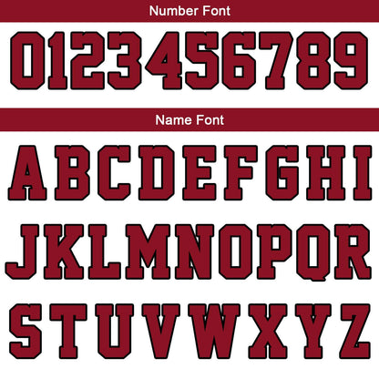 Custom White Black Red Reversible Basketball Suit for Adults and Kids Personalized Jersey