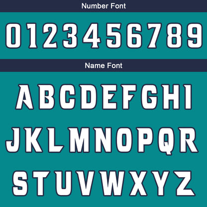 Custom Teal White Reversible Basketball Jersey Uniform Suit Printed Your Logo Name Number