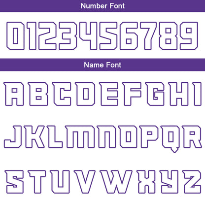 Custom White Purple Black Reversible Basketball Suit for Adults and Kids Personalized Jersey