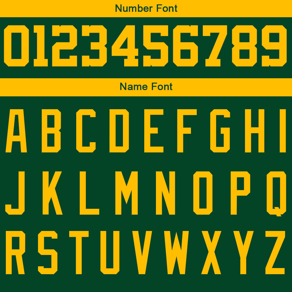 Custom Green Yellow  Hoodie Personalized Mens Pullover Hoodie Printed Team Name Number Logo for Women