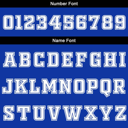 Custom Blue Black White Reversible Basketball Suit for Adults and Kids Personalized Jersey