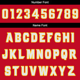 Custom Red Black Reversible Basketball Jersey Uniform Suit Printed Your Logo Name Number
